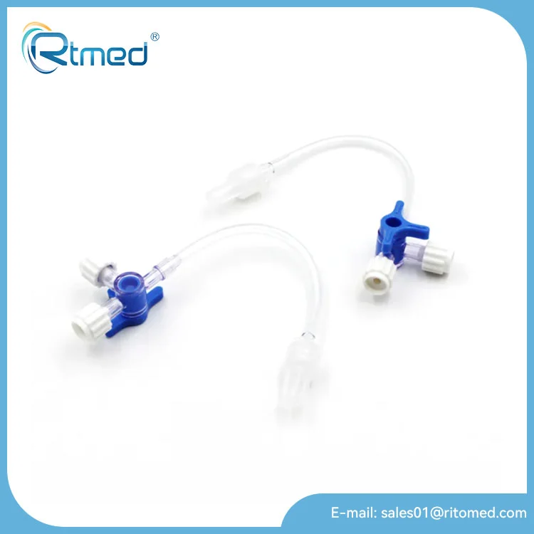 Khóa 3 chiều với ống mở rộng